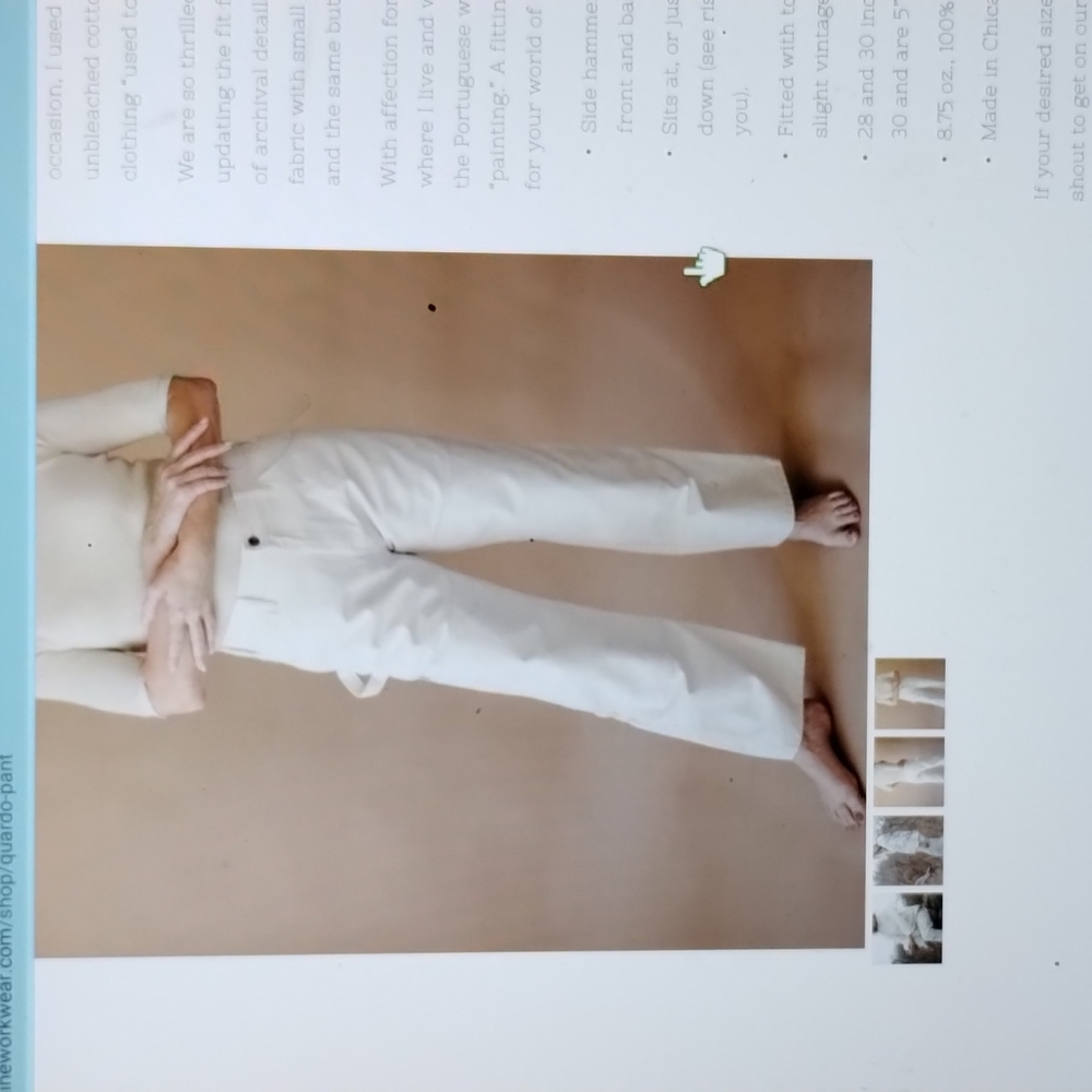 Gamine Workwear Dickies Quadro Pants 30 x 28 new